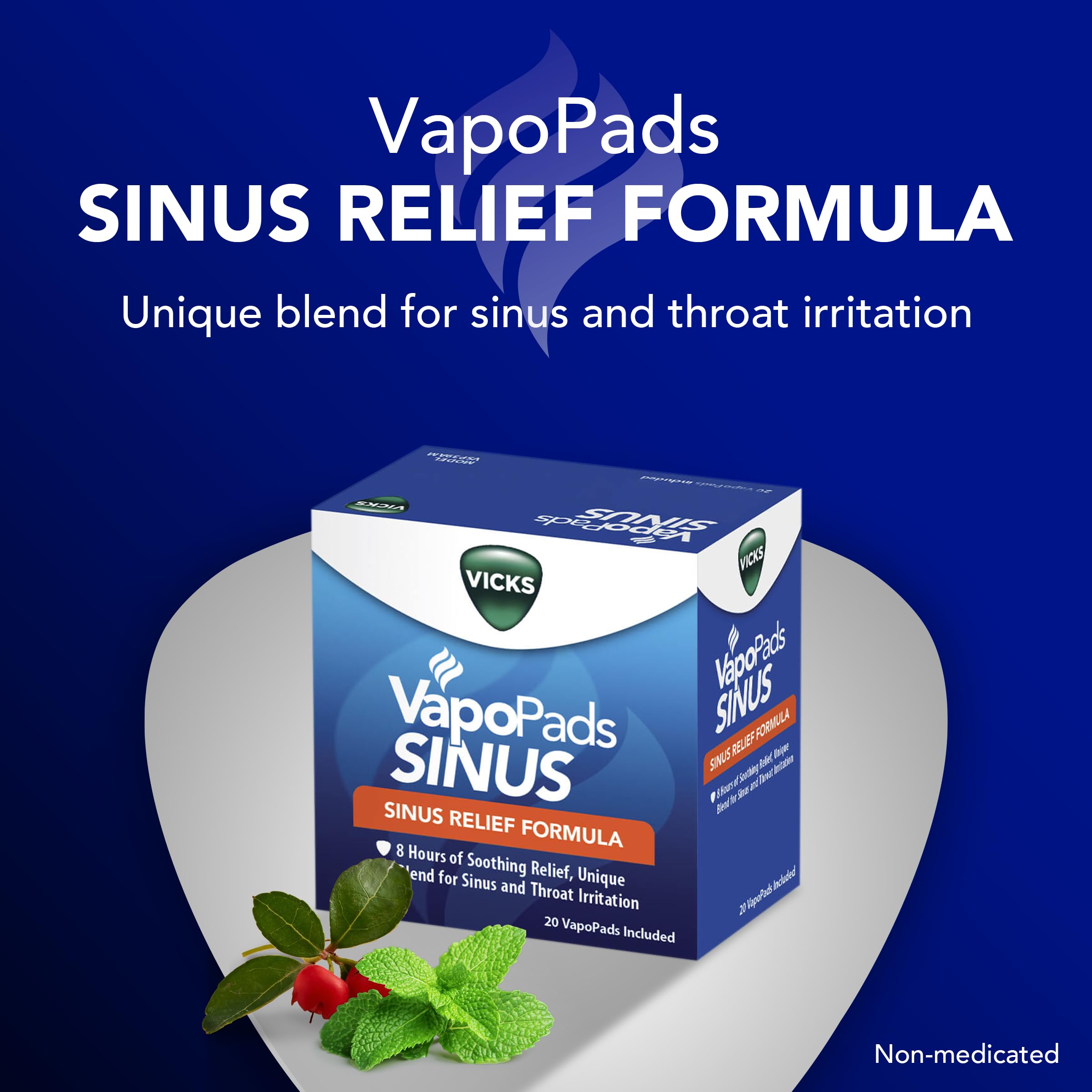 Vicks VapoPads individual refill pad inside packaging