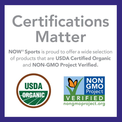 Now Foods Organic MCT Oil bottle next to a cup of coffee