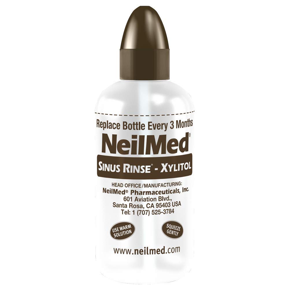 NeilMed Sinus Rinse Kit components layout