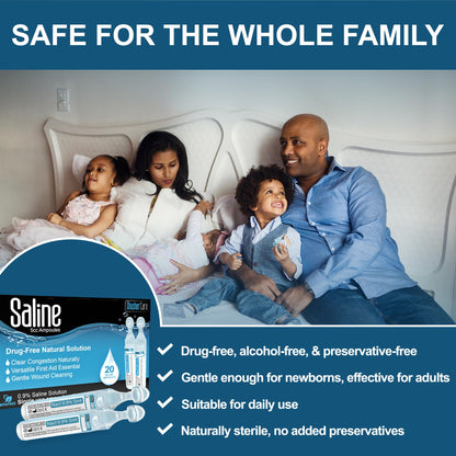 Authentic Shusher Care saline solution imported from USA
