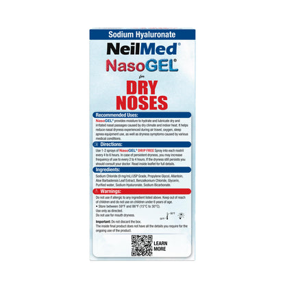 NeilMed NasoGel instructional application diagram on bottle