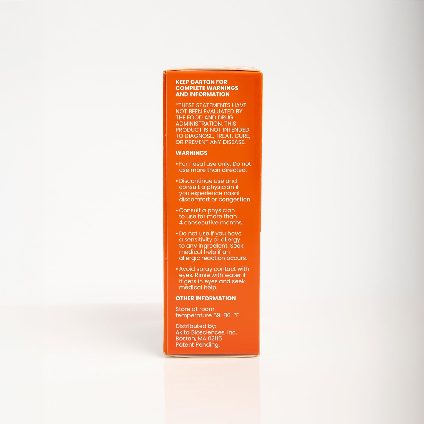 Profi cleansing gel layer nasal spray 90 sprays bottle