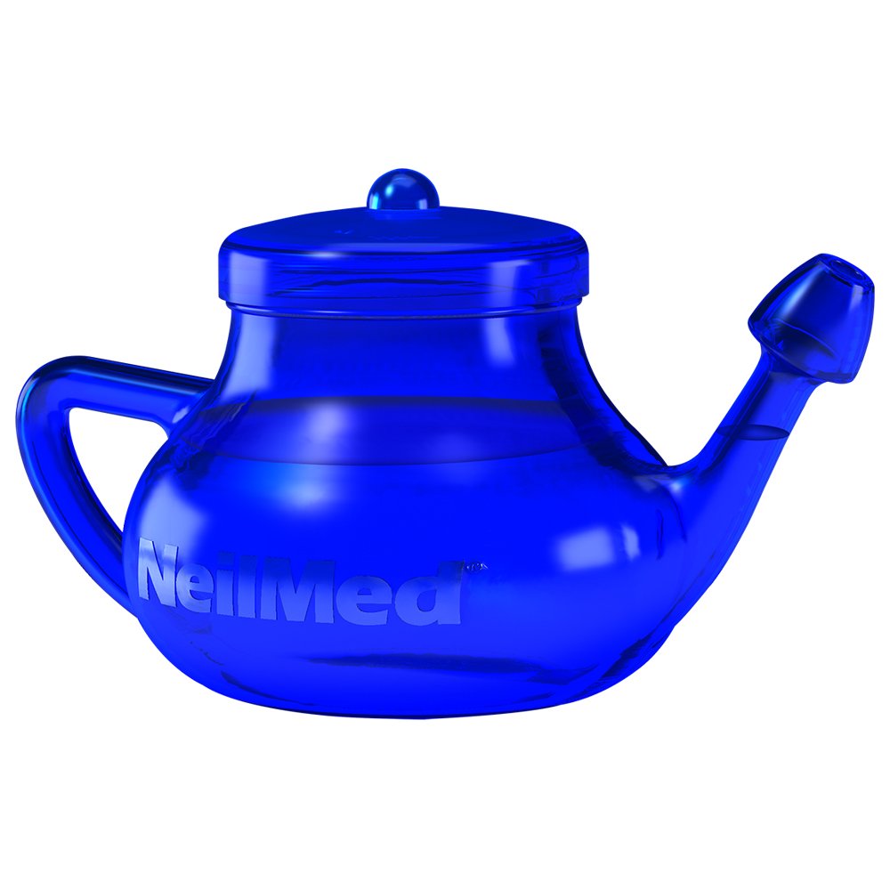 Side view of NeilMed NasaFlo irrigation device