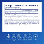 Pure Encapsulations MSM Capsules nutrition facts label