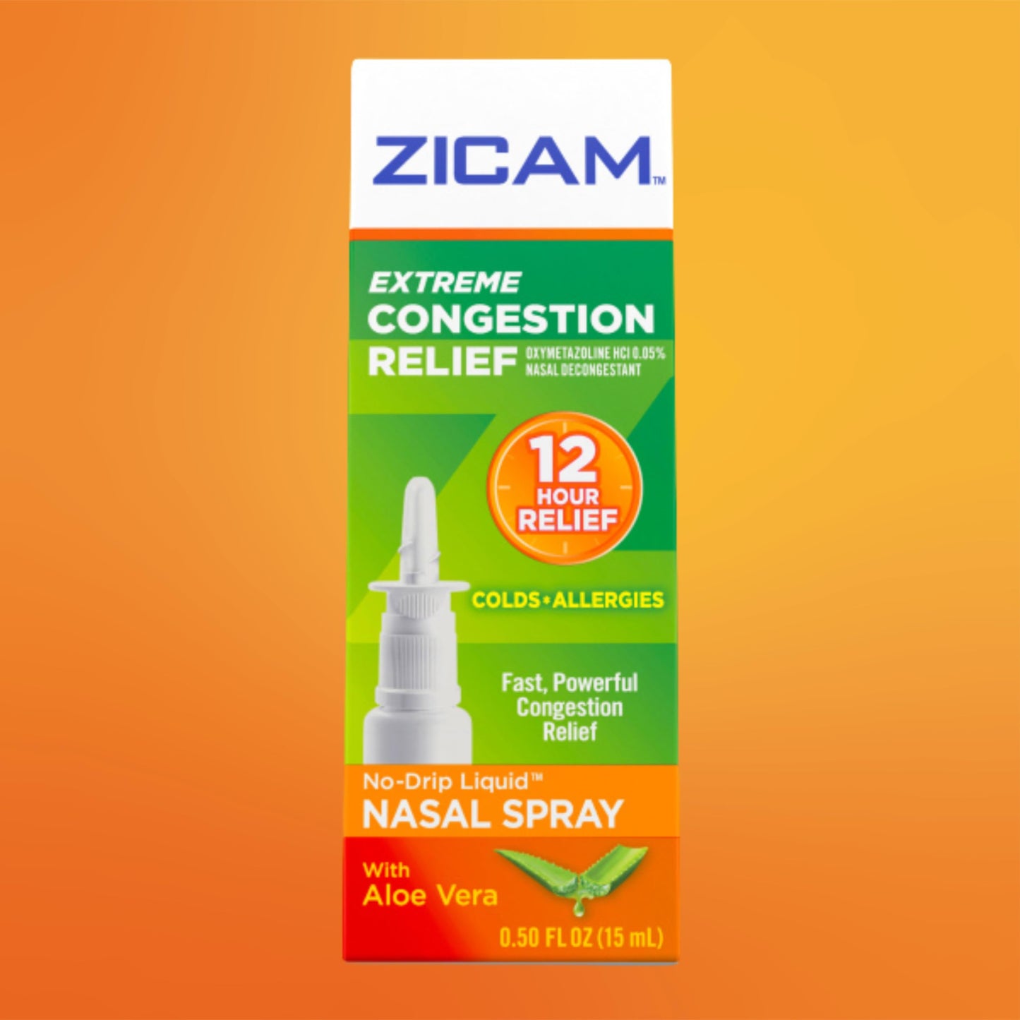 Authentic Zicam USA imported nasal spray product