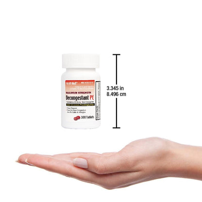 HealthA2Z Phenylephrine tablets container for allergy relief