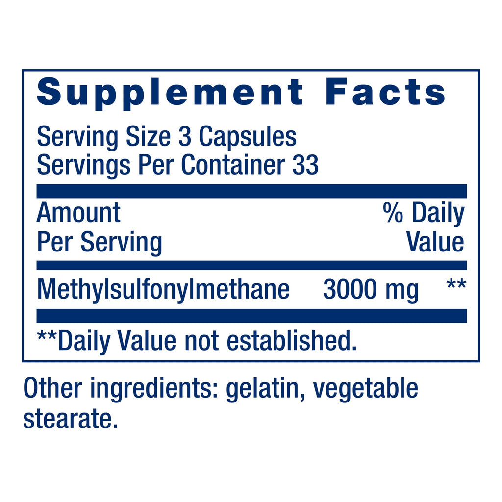 Life Extension one thousand milligram capsules close up view