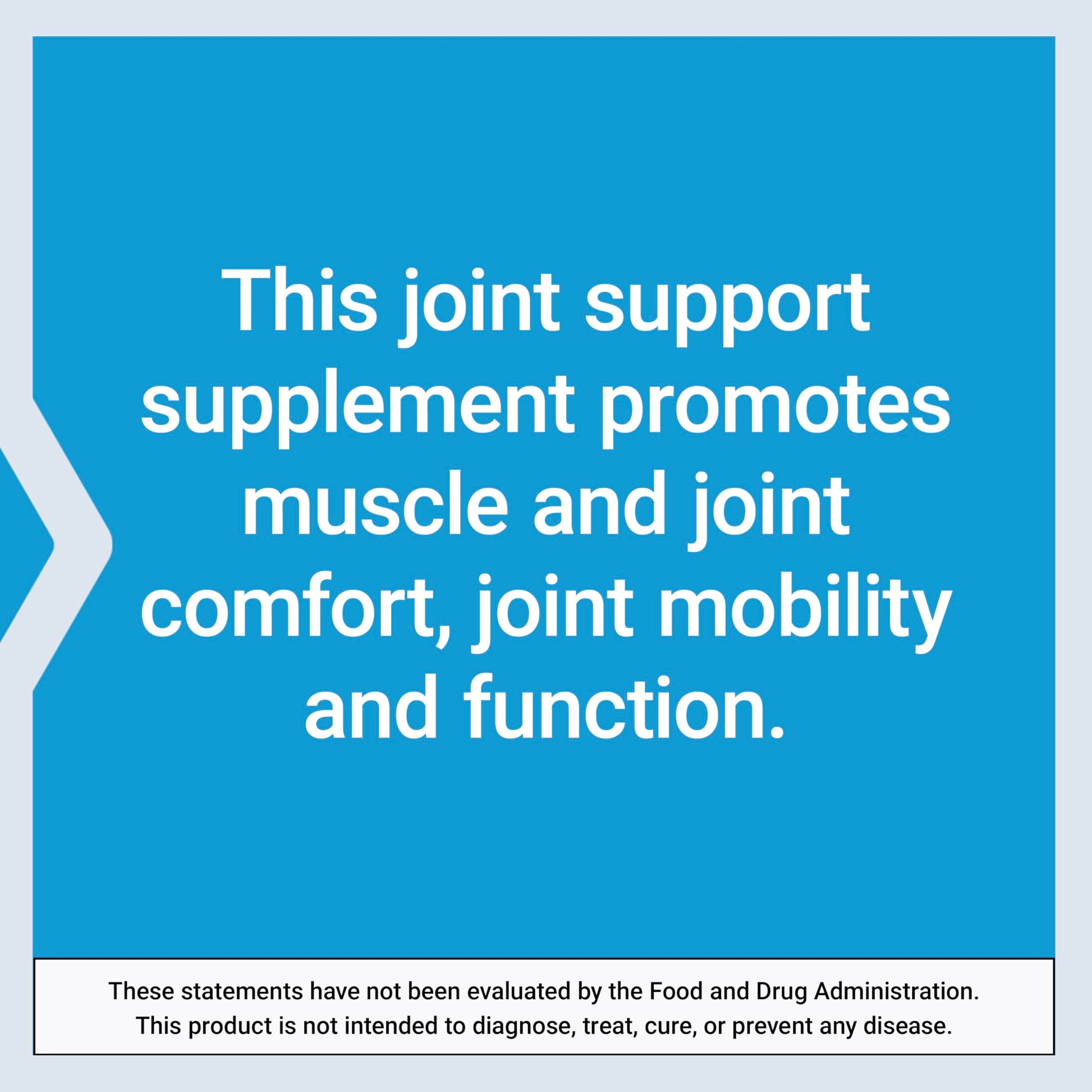 USA imported Life Extension joint care and post exercise recovery supplement