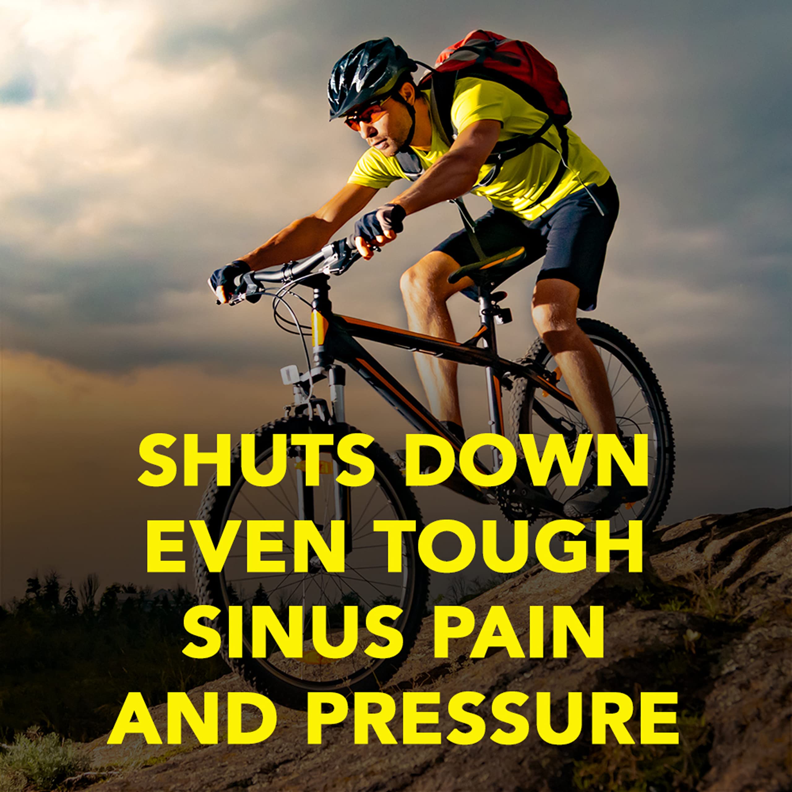 Side view of Advil Sinus Congestion and Pain box