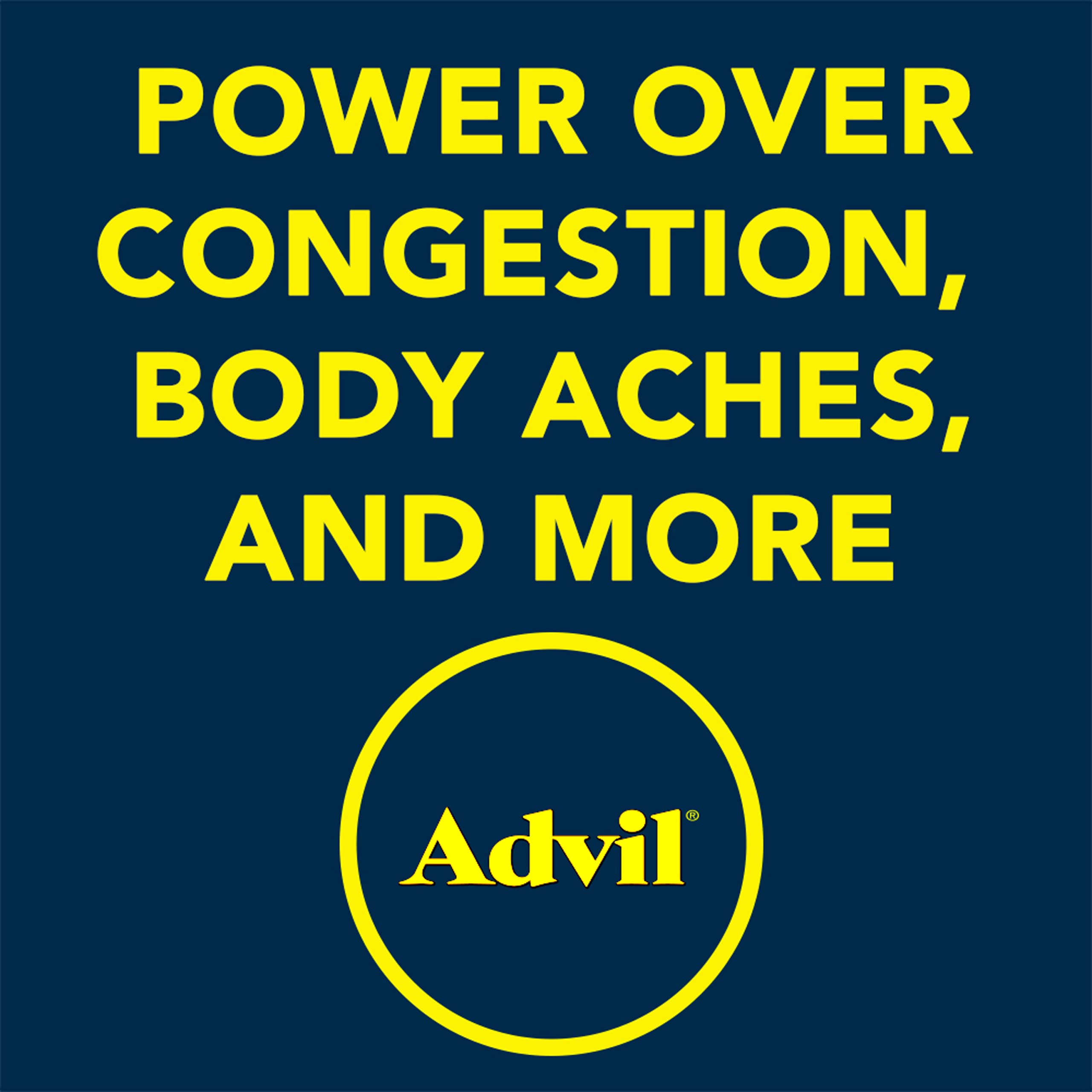 Advil Sinus Congestion and Pain tablets blister pack