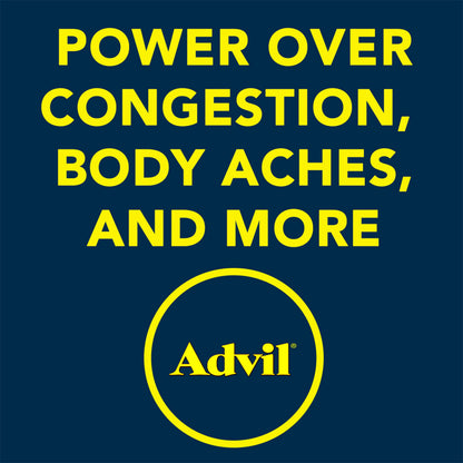 Advil Sinus Congestion and Pain tablets blister pack