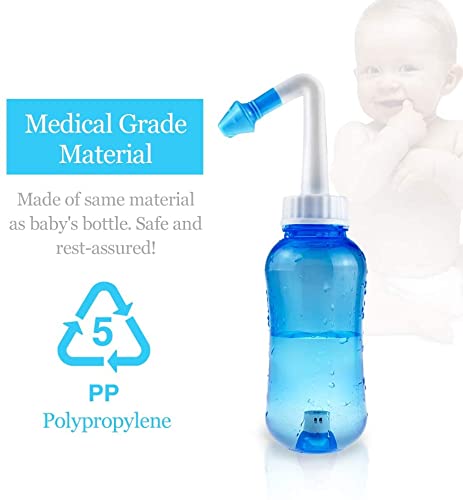 Waterpulse nasal wash bottle with 30 salt packets kit
