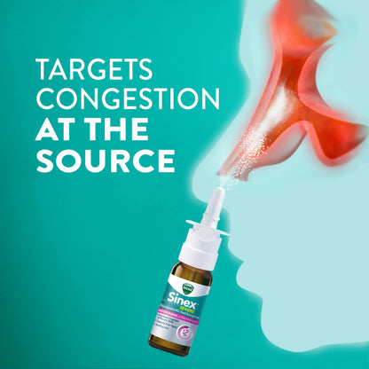 Vicks Sinex Severe moisturizing ultra fine mist packaging