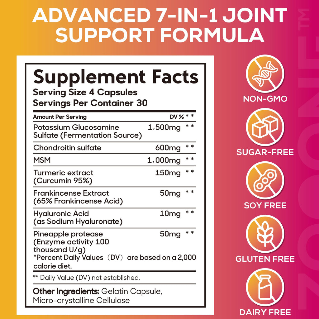 Zooone joint support tablets container lifestyle shot