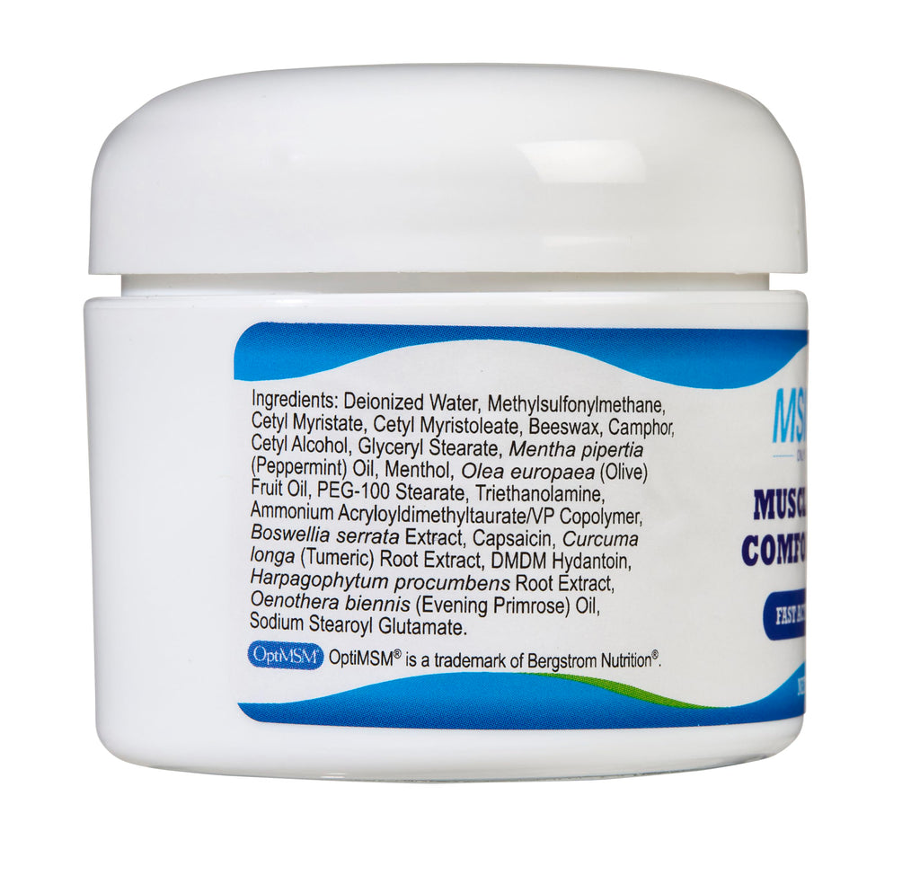 Kala Health MSMPure MSM Cream jar label details