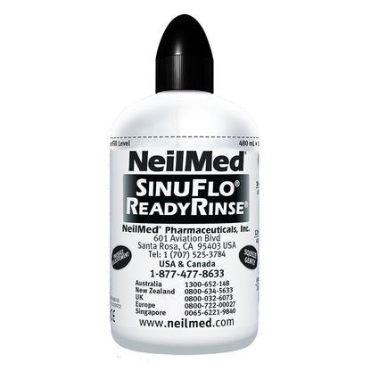 Top view of NeilMed SinuFlo nasal rinse applicator bottle