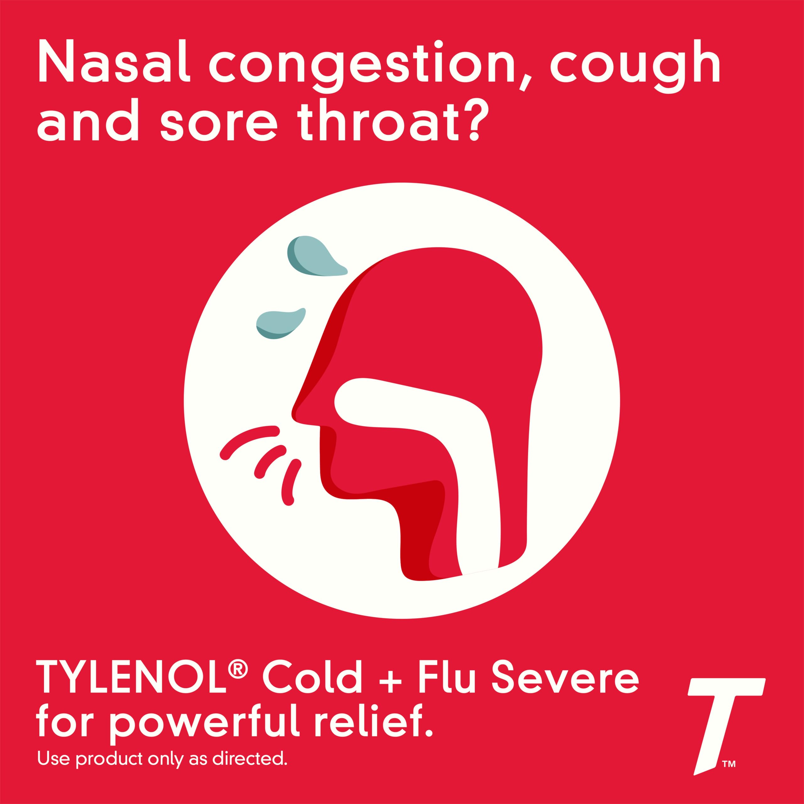 Tylenol Cold and Flu Severe packaging showing 24 count and day night labels