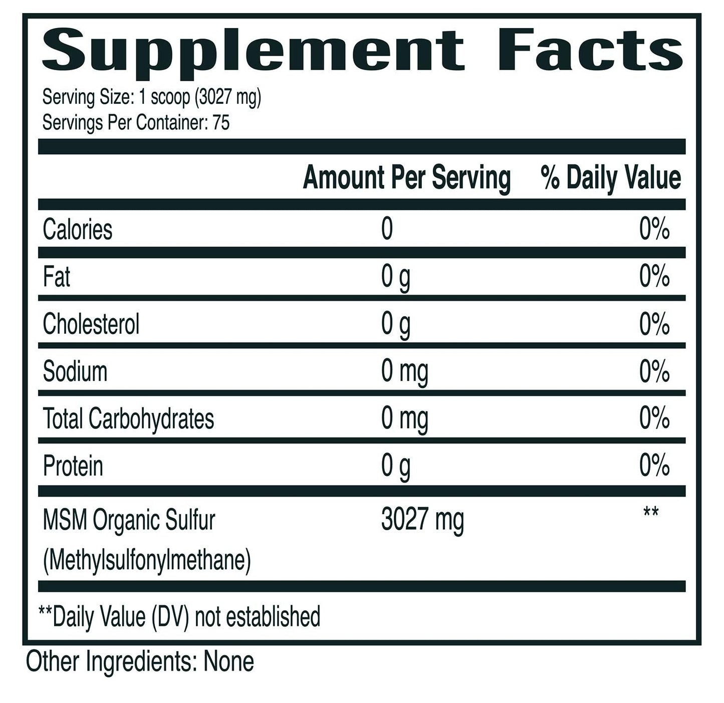 No Boundaries Health and Wellness MSM Organic Sulfur Crystals close up of pure crystal texture