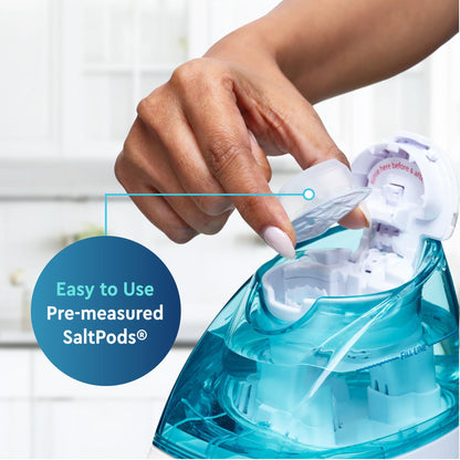 Navage SaltPod bundle product branding and details