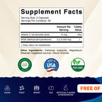 Vitamatic MSM nutritional supplement label details