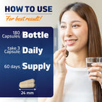 Vitamatic vegetable capsules bottle side profile