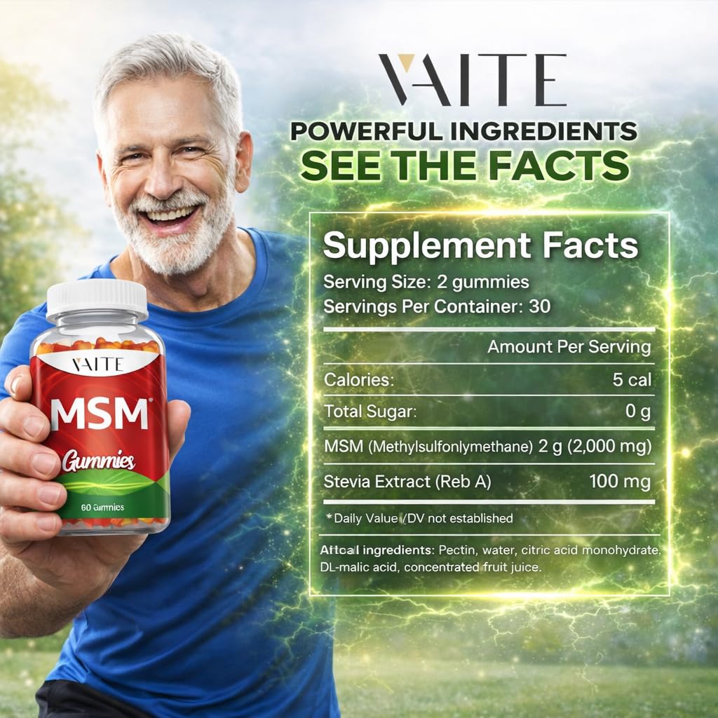 Authentic imported USA dietary supplement bottle by Vaite for hair skin and nail care.