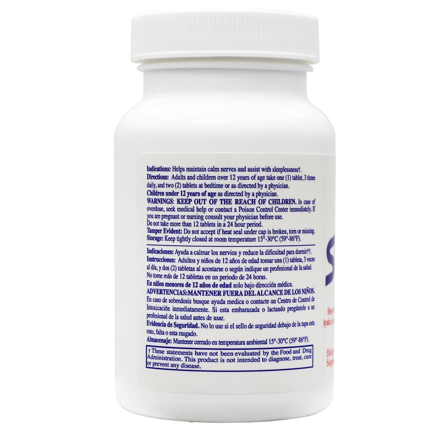 Authentic imported Serenita tablets for stress relief and relaxation
