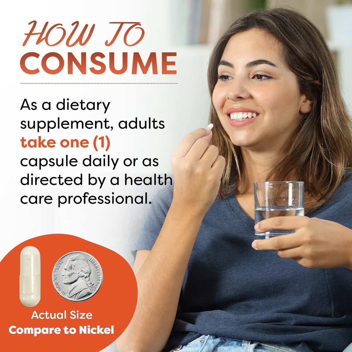 Best Naturals joint health capsules bottle side angle