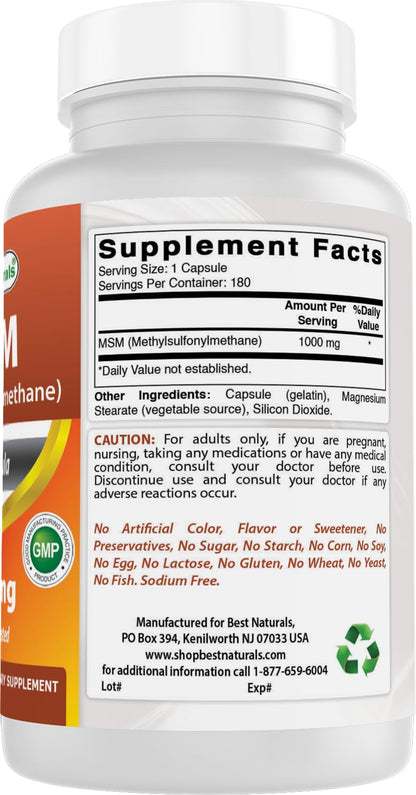 Top view of the sealed cap ensuring the freshness and authenticity of the joint support formula.