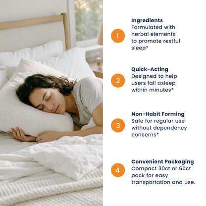 Authentic imported Alteril sleep aid tablets showing the secure bottle seal.