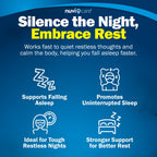 USA imported NUVICARE extra strength sleeping pills bottle for adults experiencing occasional sleeplessness