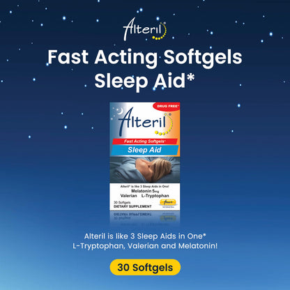 Alteril 30 count fast acting liquid gelcaps expiration date and barcode check