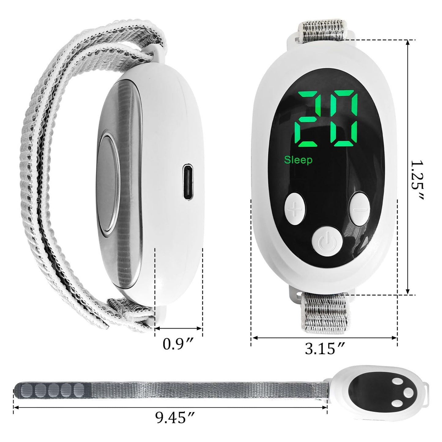 YAMEOME low frequency pulse generator showing premium build quality for stress management