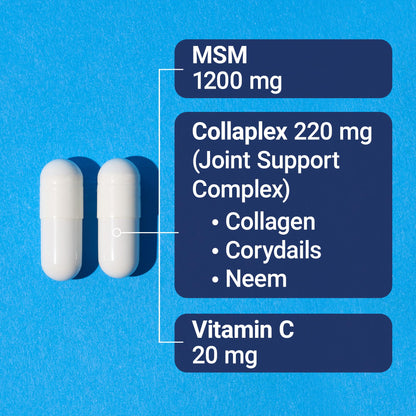 Back label view displaying dietary directions and cGMP manufacturing certification details.