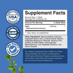 Natures Craft maximum strength msm 1000 milligrams bottle side view