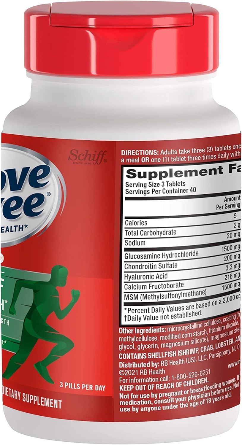 Move Free Advanced Plus MSM triple pack value set box view