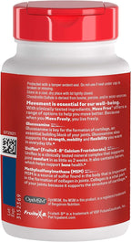 Close up of Schiff Move Free coated tablets and bottle cap