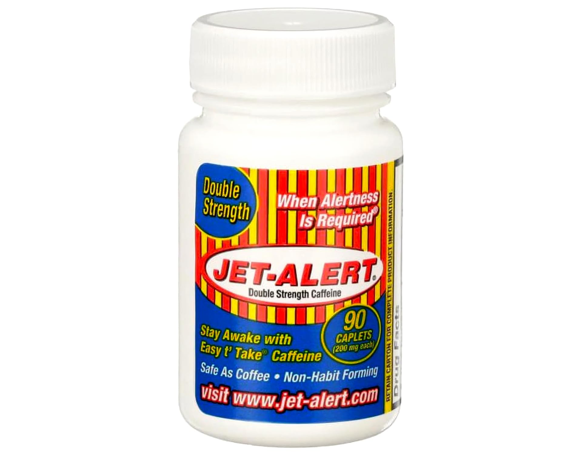 Six pack bundle of Jet-Alert double strength over the counter tablets