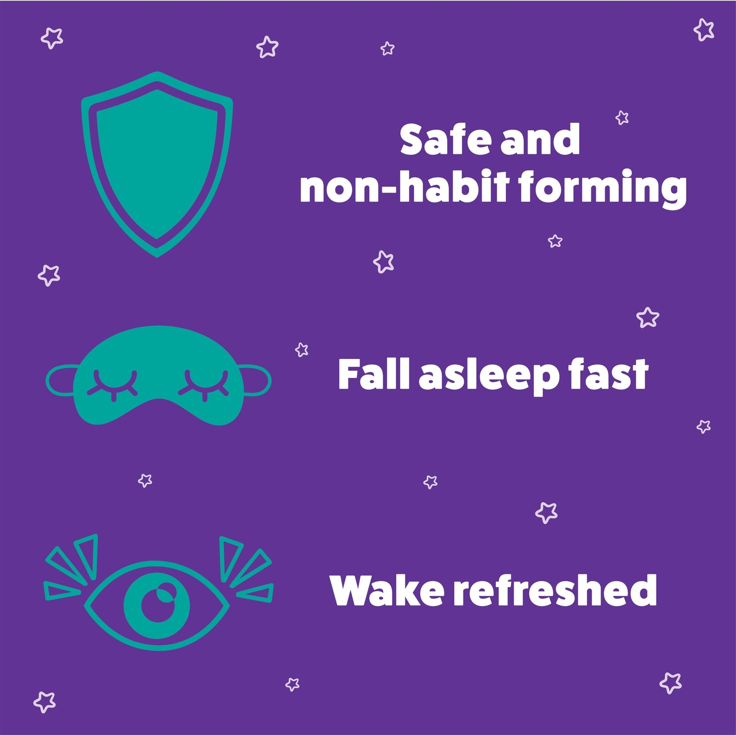 Wellness Basics maximum strength non habit forming sleep aid twin pack displaying total softgels count