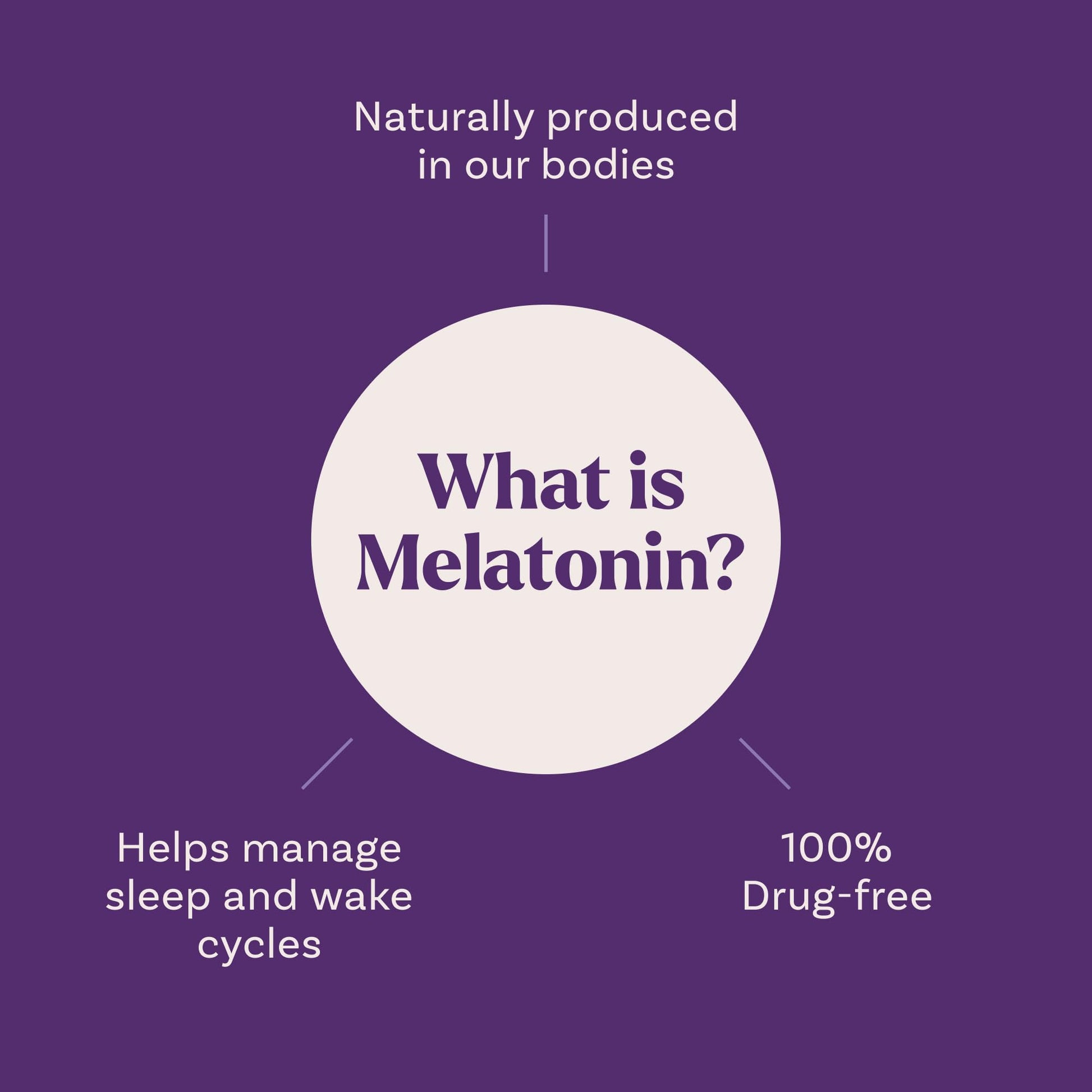 Close-up of drug-free melatonin ten milligrams strawberry flavored pectin gummies.