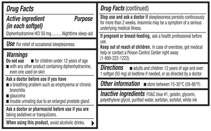 Wellness Basics authentic USA imported fast acting sleep aid packaging seal and batch details view