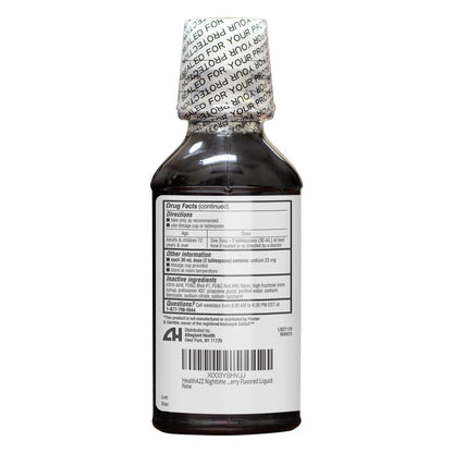 HealthA2Z packaging bottle with the included precise measuring cup for easy nighttime dosing.