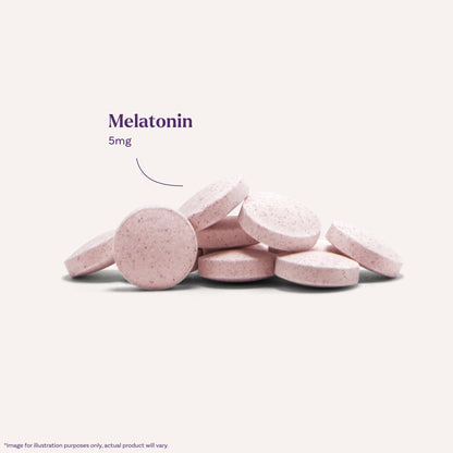 Authentic USA imported Natrol Melatonin rapid dissolve bottle angle