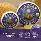 Badger authentic imported organic calming balm for relaxation and stress relief