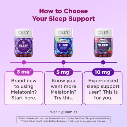 Close up of Blackberry Zen flavored sleep gummies from the USA.