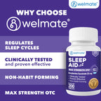 Welmate occasional insomnia relief tablets imported from USA