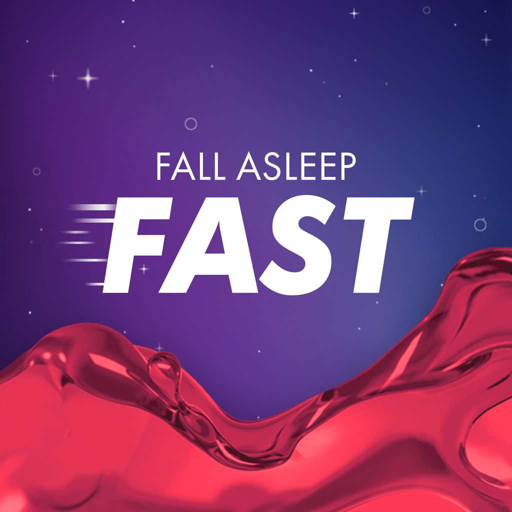Back label view of nighttime sleep helper showing complete direction and dosage instructions.