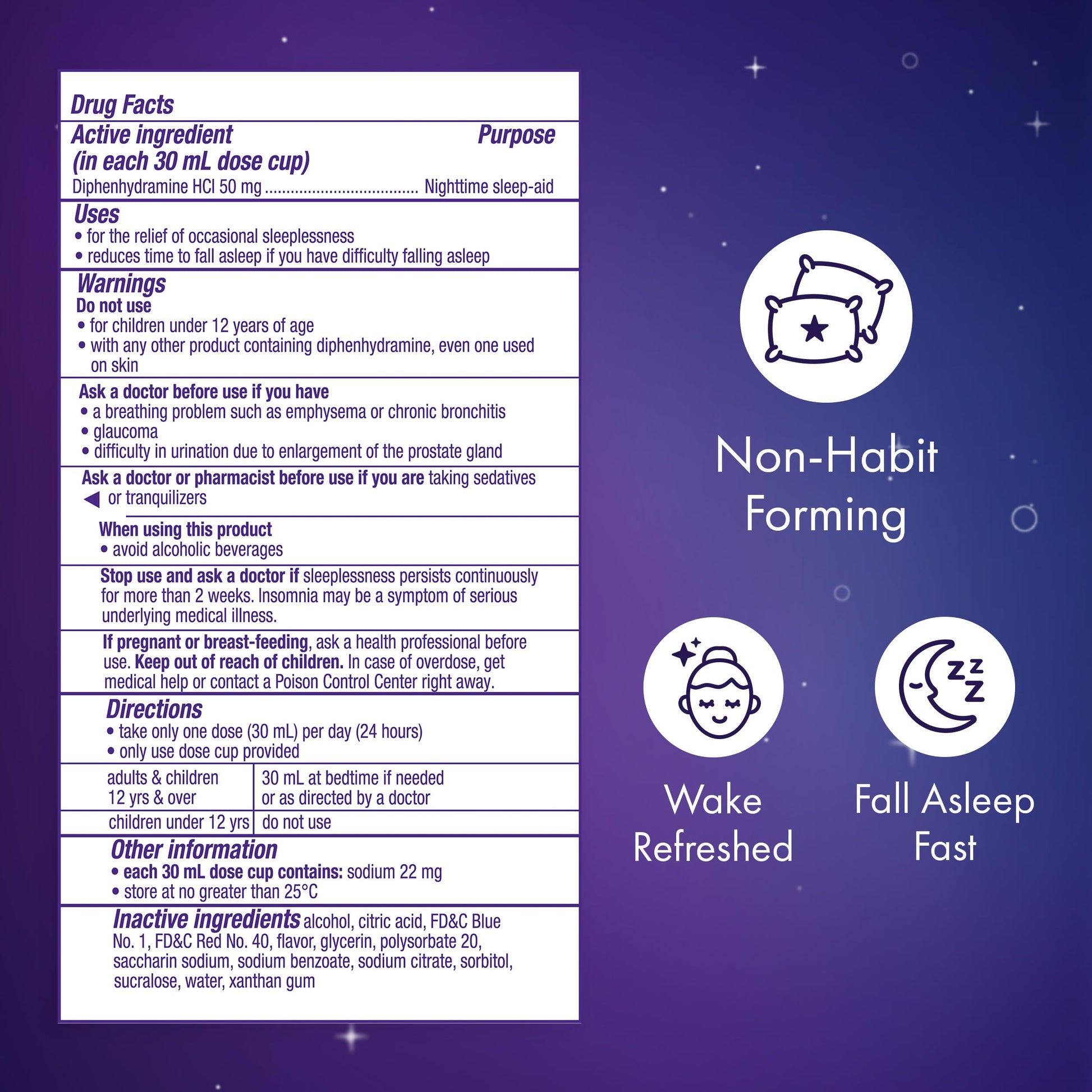 Product unboxing perspective showcasing the secure seal of the liquid sleep solution.