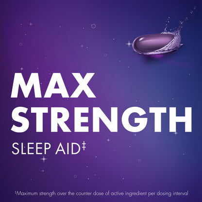 Side view of authentic ZzzQuil imported sleep aid box with expiration date and batch details.