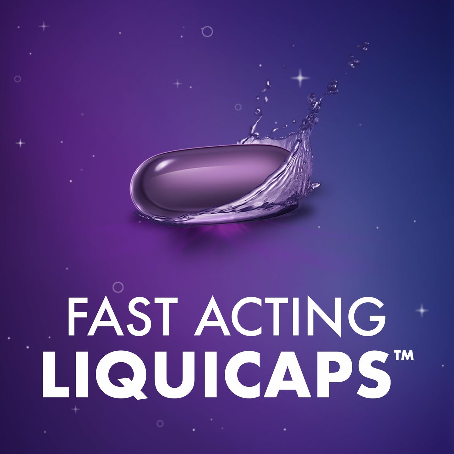 Top opening angle of USA imported ZzzQuil nighttime sleep support packaging showing blister sheets.